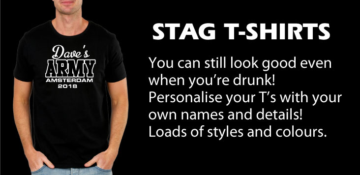 Stag-black-tshirt